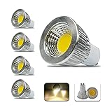 4個 GU10 電球 3ワット（40ワット 交換）、3000K（ブライトウォームホワイト）LED、CRI80+、300LM 照明、LED スポットライト、ありません調光可能、ULは、上場