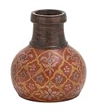 Benzara The Bright Terracotta Vase by Benzara [並行輸入品]