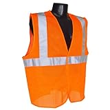 Radians SV2OML Class 2 Mesh Safety Vest, Orange, Large by Radians