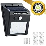 Motion Sensor Light for garage, patio, garden, yard, porch. - IP65 waterproof - 3 modes - 3 variatio