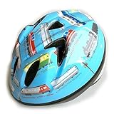 TETE 子ども用ヘルメット Splash Heart TB トレイン水色 S
