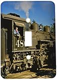3drose LSP _ 88942 _ 1 Durango andシルバートンNarrow Guage Railroad、電車us06 lkl0044 Lee Klopfer Single切り替えス