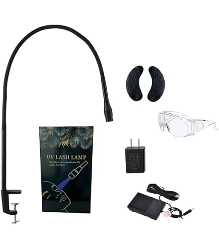Qoexio マツエク専用LEDライト フットスイッチ 黒 Amazon.co.jp: Qoexio LEDライト マツエク専用 フットスイッチ付き