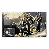 Mlikemat DTCG デュエル プレイマット デジモン ディアボロモン トレーディングカードゲーム TCG CCGマットパッド + フリーバッグ (ZD002-324-SM)