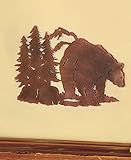 The LakesideコレクションDie Cut野生動物壁アートBear