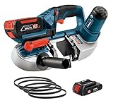 BOSCH(ボッシュ) GCB18V-LIJ3 充電式バンドソー+のこ歯4枚+プラスチックケース+18V/1.3Ahバッテリー1個セット