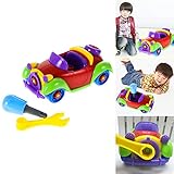 gangnumsky-kids Car ToysマルチカラーFunny Baby ABSプラスチック車飛行機パズルおもちゃアセンブリEarly子供教育ギフトおもちゃ