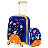 HONEY JOY 2個 子供用 キャリーオンラゲージ, 宇宙飛行士, S, 旅行