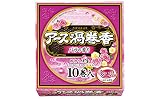 アース渦巻香 蚊取り線香 バラの香り [12時間長持ち ジャンボ50巻缶入]