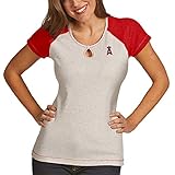 ロサンゼルスエンゼルスMLB" Crush" Women 's Jersey Tee (ダークレッド) M