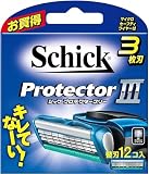 プロテクタースリー替刃（１２コ入）×１セット 男性用カミソリ