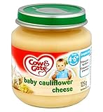 Cow & Gate Baby Cauliflower Cheese from 4-6m Onwards 125g (Pack of 2) - 4～6メートル以降の125グラムから牛＆ゲートベビーカリ