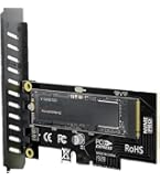 SSD nvme M.2→pcie z440 変換 win10 薄型ヒートシンク付属のM.2 SSD-PCIe4.0(x4)変換アダプタ