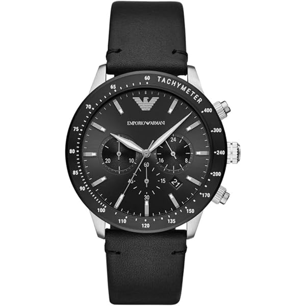 Emporio Armani Black Watch AR60078 : Amazon.com.au: Clothing