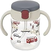 リッチェル トライ ストローマグSD グレー 1個 200ml 7カ月