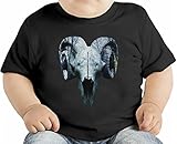 Animal Skull オーガニックベビーTシャツ 12 - 18 Months