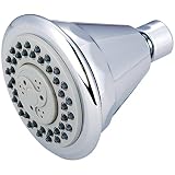 Olympia Faucets OP-640023 Four Functions Showerhead, Chrome Finish [並行輸入品]