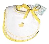 Raindrops Primary Teething Bib Set, White/Navy by Raindrops [並行輸入品]