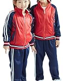 ZKKK 子供スポーツ服 男の子 女の子セット ジュニアアウター ファションジャッケート ボーイズオーバーコート かっこいいベビーコート カジュアル 運動 防風 普段着 お出かけ 春 秋 長袖 高襟 