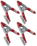 ToolUSA 4 Inches Metal Spring Clamp With Powerful Magnet: TZ03-15940-Z04 : ( Pack of 4 Pcs. ) by Too