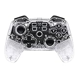 【国内メーカー品】Switch/Switch2対応 ワイヤレスコントローラークリスタル(クリア) - Switch