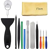 Fixm 14 Pieces Professional Opening Pry Tool Repair Kit with Non-Abrasive Nylon Spudgers, Anti-Stati