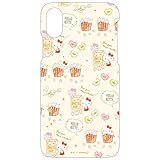 グルマンディーズ iPhone X (5.8インチ)ケース ソフトケース サンリオキャラクターズ ハローキティ/総柄 san-762ktb