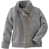 オシュコシュ OSHKOSH/ スパークルフレンチテリーモトジャケット ヘザー アウタージャケット 12歳【並行輸入】