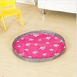 幸せな お片付けマット おもちゃ収納袋 防水 超大型 パズル・積み木・ブロック・レゴ・ぬいぐるみ等の収納 楽に片付け プレイマット 自宅用・アウトドア用・公園・海 汚れに強い 2種類の規格 直径150