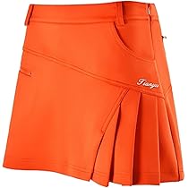美品 ブリーフィングゴルフ 麻混 立体ポケットロゴスカートM アンダーパンツ付 Amazon.co.jp: [エムシング] 5色展開 スカート ゴルフウェア
