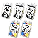 BC-365XL BC-366XL ブラック３個＋カラー２個セット CANON 詰替えインク インク王国 顔料ブラック＆3色カラー キャノン プリンターインク 詰め替えインク BC365 BC366 BC-365 BC-366 対応プリンター PIXUS TS3530 互換インク BC365BK BC366CL BC-365BK BC-366CL