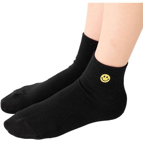 Amazon | [point me] スクールソックス 13cm丈 ポテト ワン