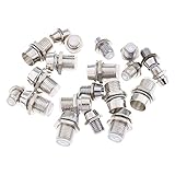 Fityle 約20個　5mm + 3mm　メタル　LEDランプホルダー　ライト/ダイオード/照明用　交換パーツ