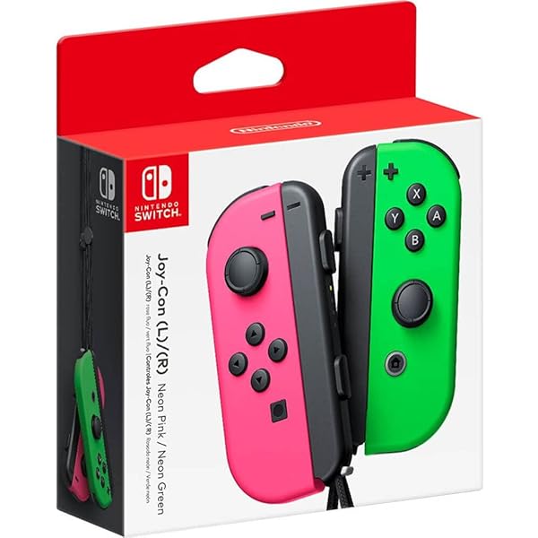 Switch - Joy-Con Pair Controller (Neon Purple/Neon Orange