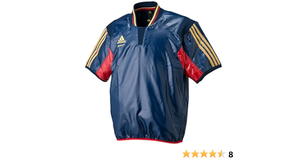Amazon Co Jp アディダス Adidas ベースボールウェア Professional ウィンドブレーカー 半袖vジャン Bim93 メンズ Ap2616 カレッジネイビー J2xo 服 ファッション小物
