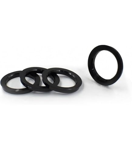 DCVAMOUS Alloy Aluminum Hub Centric Rings 87.1 To 78.1, Set Of 4