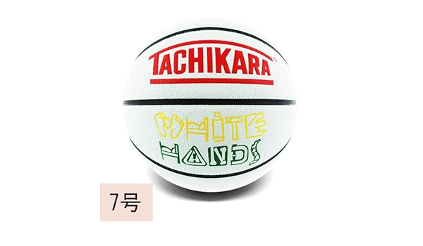 Amazon Tachikara タチカラ ホワイトハンズ バスケットボール Rasta ホワイト レッド イエロー 7号球 Tachikara ボール