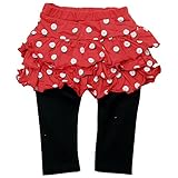 《春夏対応》 nico hrat(ニコフラート) 製品洗い加工済み 42/2天竺たんぽぽ柄スカート長丈スカッツ 80cm /RE NO.B-271103