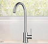 bian-kitchen洗面、304ステンレススチール蛇口、Wash Basinシンク蛇口ホットとコールド図面、回転耐腐食性鉛フリー洗面