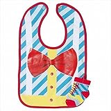 JIP（ジェイアイピー） 【クリアランス】JIP（ジェイアイピー） Bib & socks set Clown スタイ ブルー(jip0825-bl)