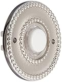 Baldwin 4850140ビーズベルボタン、明るいニッケル
