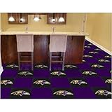 Baltimore Ravens NFLチームロゴカーペットタイル
