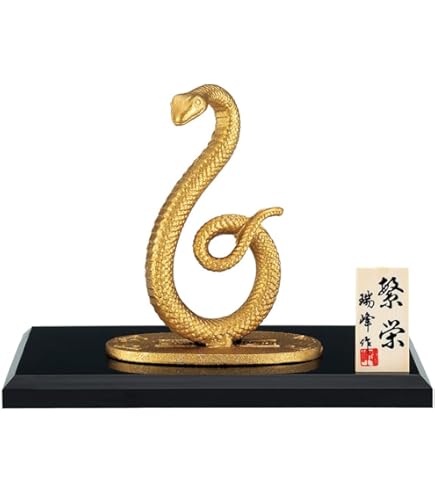 干支の置物　亥（猪)　環水作　飛翔　金色 干支の置物亥（猪)環水作飛翔金色