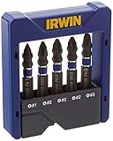 Irwin Tools 1866977 Impact Performance Series Phillips Power Bit Pocket Set (5 Piece) [並行輸入品]