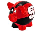 NCAA North Carolina State Wolfpack主題貯金箱樹脂、スモール、レッド