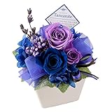 花由 プリザーブドフラワー パレット 12月タンザナイト