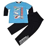 プラレール パジャマ 天竺スウェットパジャマ 春物 はやぶさ こまち N700系 PLARAIL fo-74p042 100cm 水色