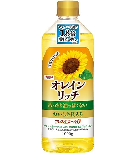 Amazon | 昭和 オレインリッチ 600g | 昭和 | ひまわり油 通販