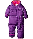 (コロンビア) Columbia ベビー服 Snuggly Bunny Bunting (Infant) Iris Glow/Bright Plum Plaid 0-3 Months 0 - 3ヶ月 