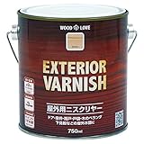 ニッペ WOOD LOVE 屋外用ニス クリヤー 750ML